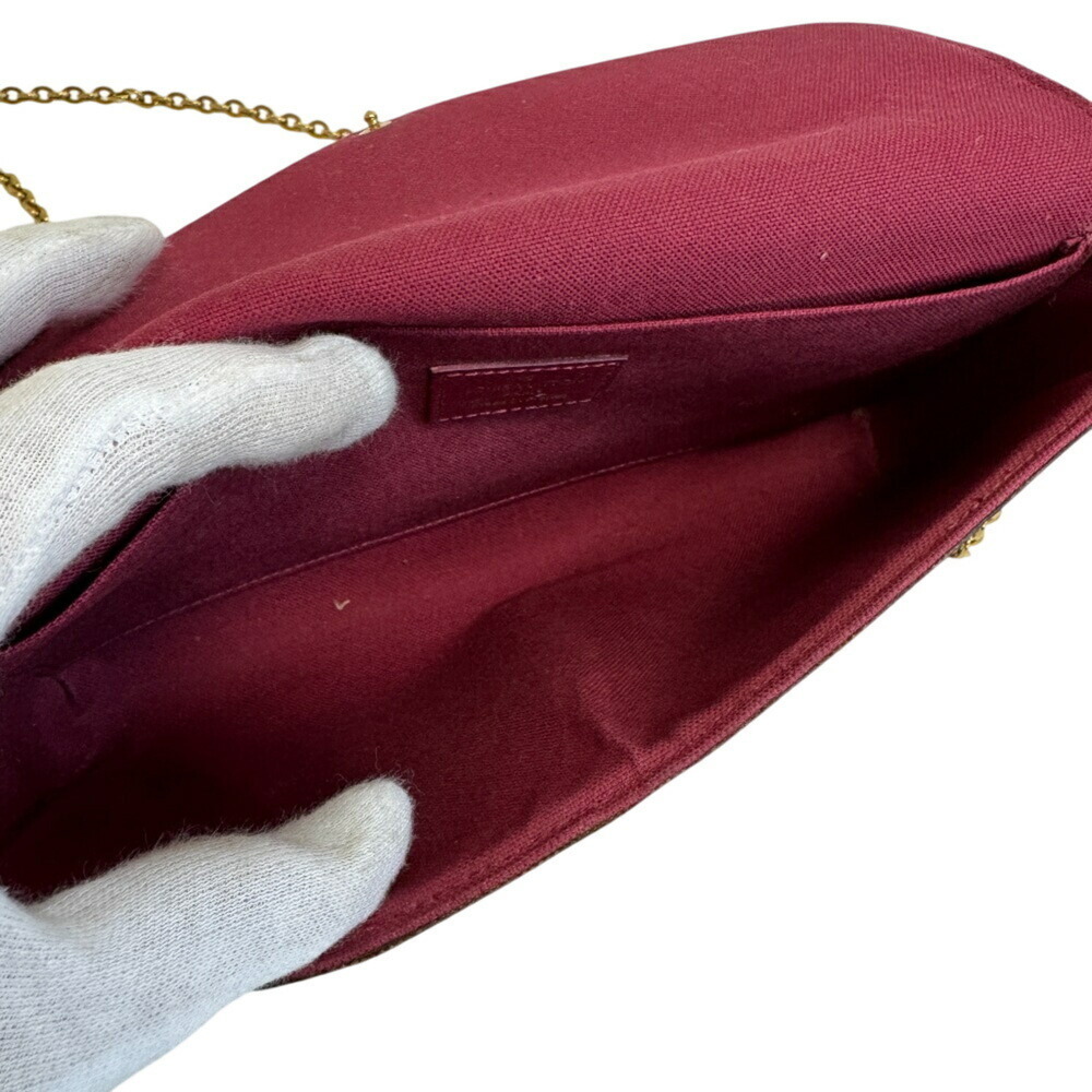 LOUIS VUITTON Brown Monogram Pochette Shoulder Bag - Picture 9 of 14